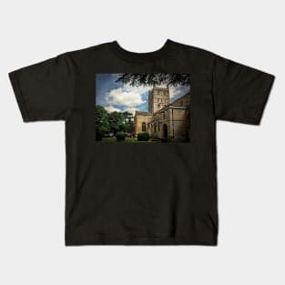 Tewkesbury Abbey in Gloucestershire Kids T-Shirt